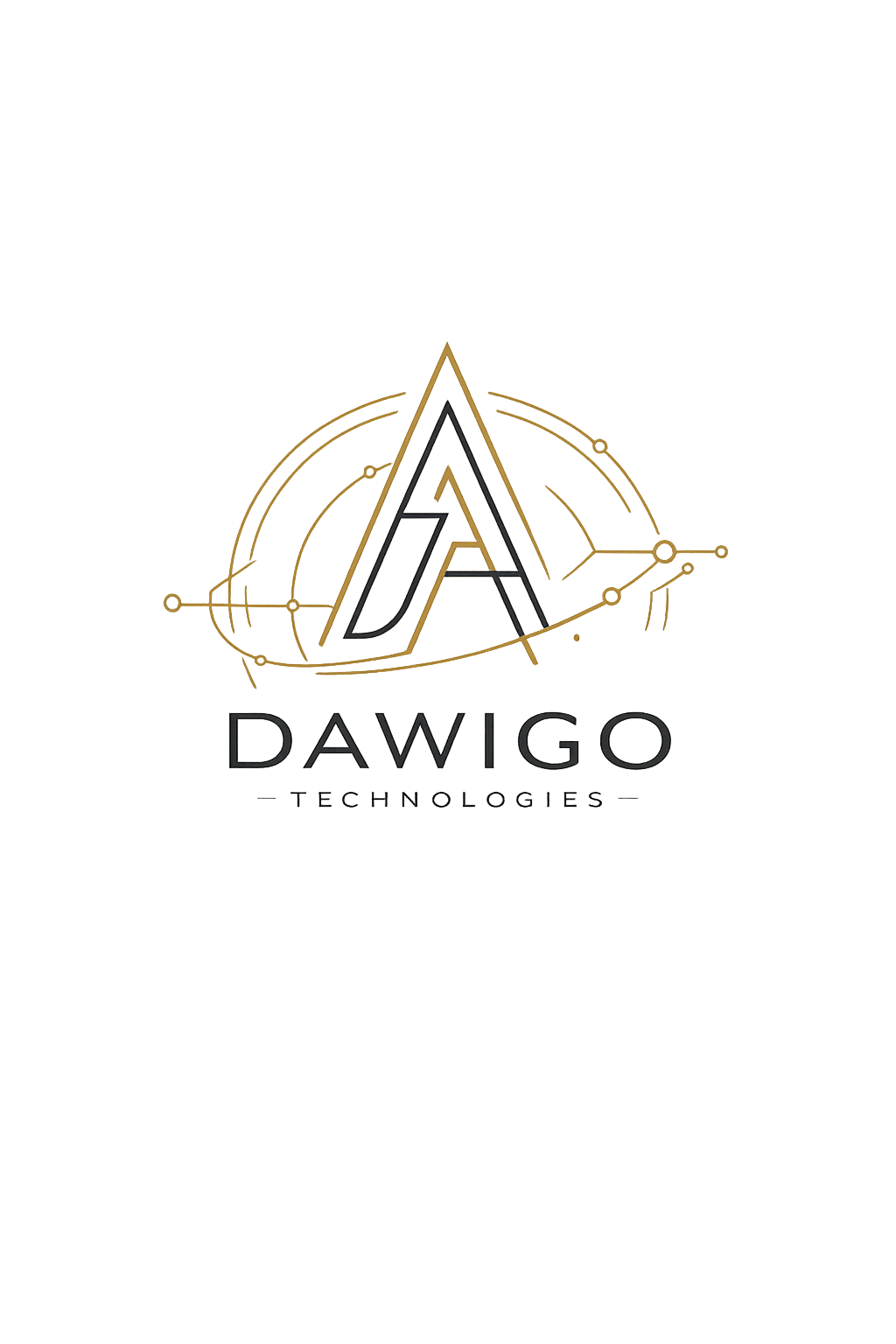 Logo orbital de DAWIGO Technologies